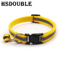 Reflective Adjustable Cat & Small Dog Collars with Bells