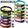 Reflective Adjustable Cat & Small Dog Collars with Bells
